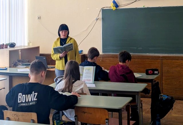 Дякуємо адміністрації школи за  гостинність